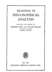 book Readings in philosophical analysis