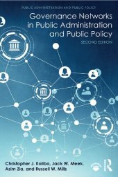 book Governance networks in public administration and public policy