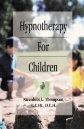 book Hypnotherapy For Children