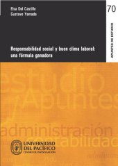 book Responsabilidad social y buen clima laboral: una fórmula ganadora