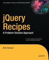 book jQuery  Recipes: A Problem-Solution Approach