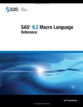 book SAS 9.2 Macro Language: Reference