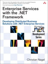 book Enterprise services with the .NET Framework: developing distributed business solutions with .NET  Enterprise Services