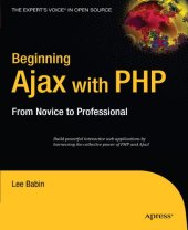 book Beginning Ajax with PHP: From Novice to Professional