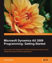 book Microsoft Dynamics AX 2009 Programming: Getting Started