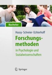 book Forschungsmethoden in Psychologie und Sozialwissenschaften - für Bachelor (German Edition)