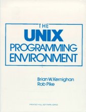 book The UNIX programming environment