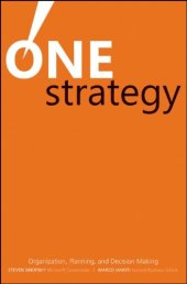 book One Strategy: Organization, Planning, and Decision Making