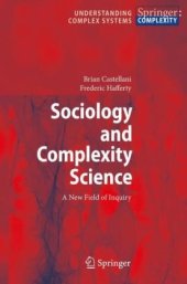 book Sociology and Complexity Science: A New Field of Inquiry
