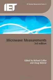 book Microwave Measurements