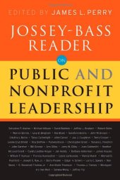 book The Jossey-Bass Reader on Nonprofit and Public Leadership