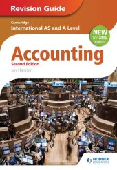 book Cambridge International AS/A level Accounting Revision Guide