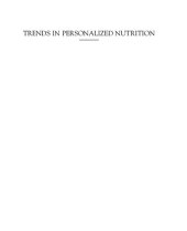 book Trends in Personalized Nutrition