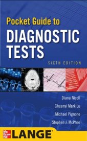 book Pocket guide to diagnostic tests