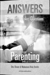 book Parenting: Answers to Frequently asked On Parenting - Part I