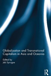 book Globalization and Transnational Capitalism in Asia and Oceania