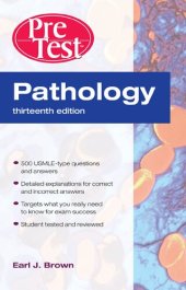 book Pathology : PreTest self-assessment and review