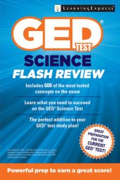 book GED Test Science Flash Review