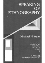 book Speaking of Ethnography