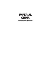 book Imperial China and Its Southern Neighbours