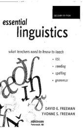 book Essential Linguistics (Properly Cut and Bookmarked)