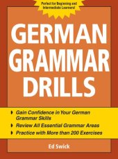 book German Grammar Drills