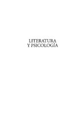 book Literatura y psicología