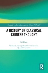 book A History of Classical Chinese Thought