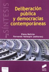 book Deliberación pública y democracias contemporáneas