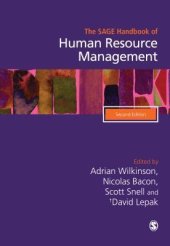 book The Sage Handbook of Human Resource Management