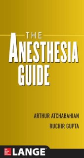 book The anesthesia guide