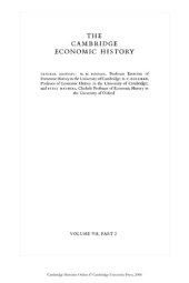 book The Cambridge Economic History of Europe: Volume 7, The Industrial Economies: Capital, Labour and Enterprise, Part 2, The United States, Japan and Russia