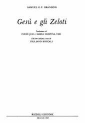 book Gesù e gli zeloti