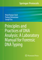 book Principles and Practices of DNA Analysis: A Laboratory Manual for Forensic DNA Typing