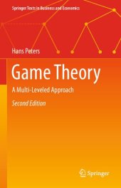 book Game Theory: A Multi-Leveled Approach (Springer Texts in Business and Economics)