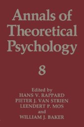 book Annals of Theoretical Psychology