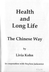 book Health and Long Life: The Chinese Way