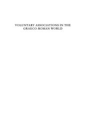 book Voluntary Associations in the Graeco-Roman World