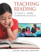 book Teaching Reading in Today's Elementary Schools, 12th Edition