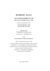 book Homers Ilias: Gesamtkommentar, Band XII: 7. Gesang, Faszikel 2 Kommentar