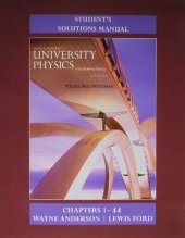 book STUDENT'S SOLUTIONS MANUAL University Physics with Modern Physics