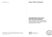 book Escritura Política no Texto Teatral : Ensaios sobre Sófocles, Shakespeare, Kleist, Büchner, Jahnn, Bataille, Brecht, Benjamin, Müller, Schleef