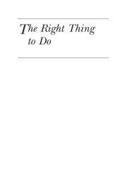 book The right thing to do : basic readings in moral philosophy