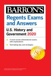 book Regents Exams and Answers: U.S. History and Government 2020 (Barron's Regents NY)