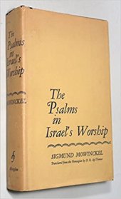 book The Psalms In Israel's Worship    (2 volumes)