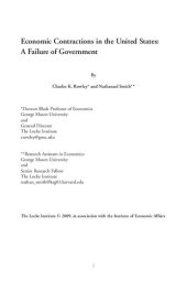 book Economic Contractions in the United States: A Failure of Government