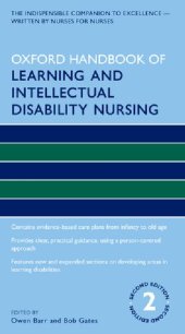 book Oxford handbook of learning and intellectual disability nursing