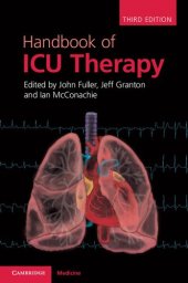 book Handbook of ICU Therapy