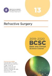 book 2019-2020 BCSC (Basic and Clinical Science Course), Section 13: Refractive Surgery