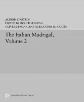 book The Italian Madrigal